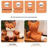 Running Fox Girl Plush Sleep Pillow - Cute Birthday Gift