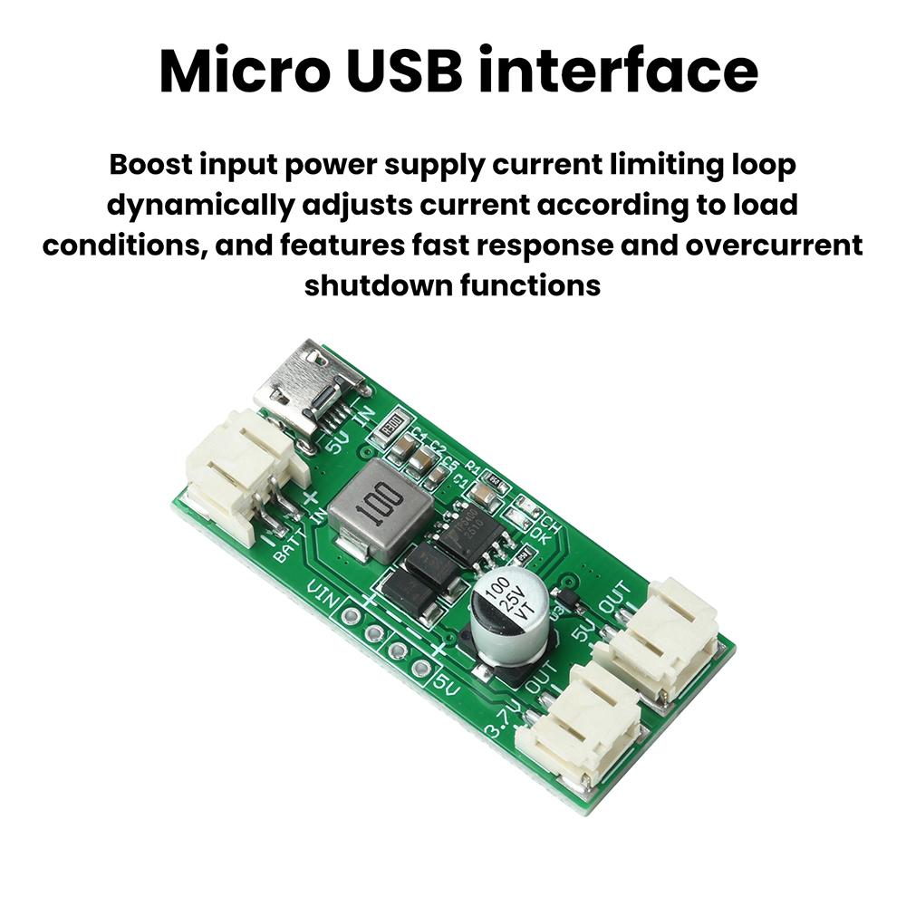 TP5400 1A Lithium Battery Charging Module 5V 1A Step Up Module Micro USB Interface
