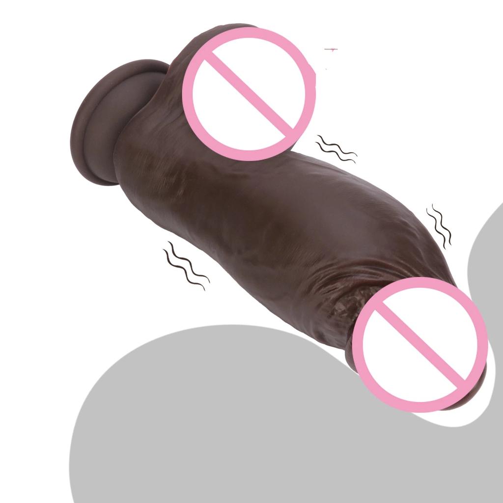 Neuer Stiel Gemustertes Fake Dildo Für Frauen Manuell Weiches Fleisch Silikon Erwachsenenprodukt
