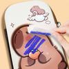 3D Stereo Cute Capybara Pencil Case Drop Resistant Waterproof Student School Supplies Storage Box Hard Shell Decompression Case