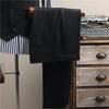 Men's High-End Pinstripe Wool Double-Breasted Three-Piece Suit: Anti-Wrinkle, Formal Groomwear