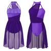 Abito da ballo per balletto da donna Ginnastica per adulti Danza lirica contemporanea Costumi da ballerina Abbigliamento Abito da body per spettacoli teatrali