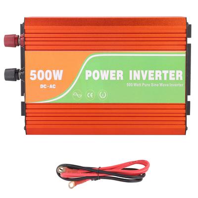 500W Domowy Wysokiej Częstotliwości Czysta Fala Sinusoidalna Falownik Solarny DC AC Falownik Wyjściowy Napięcie 220 V