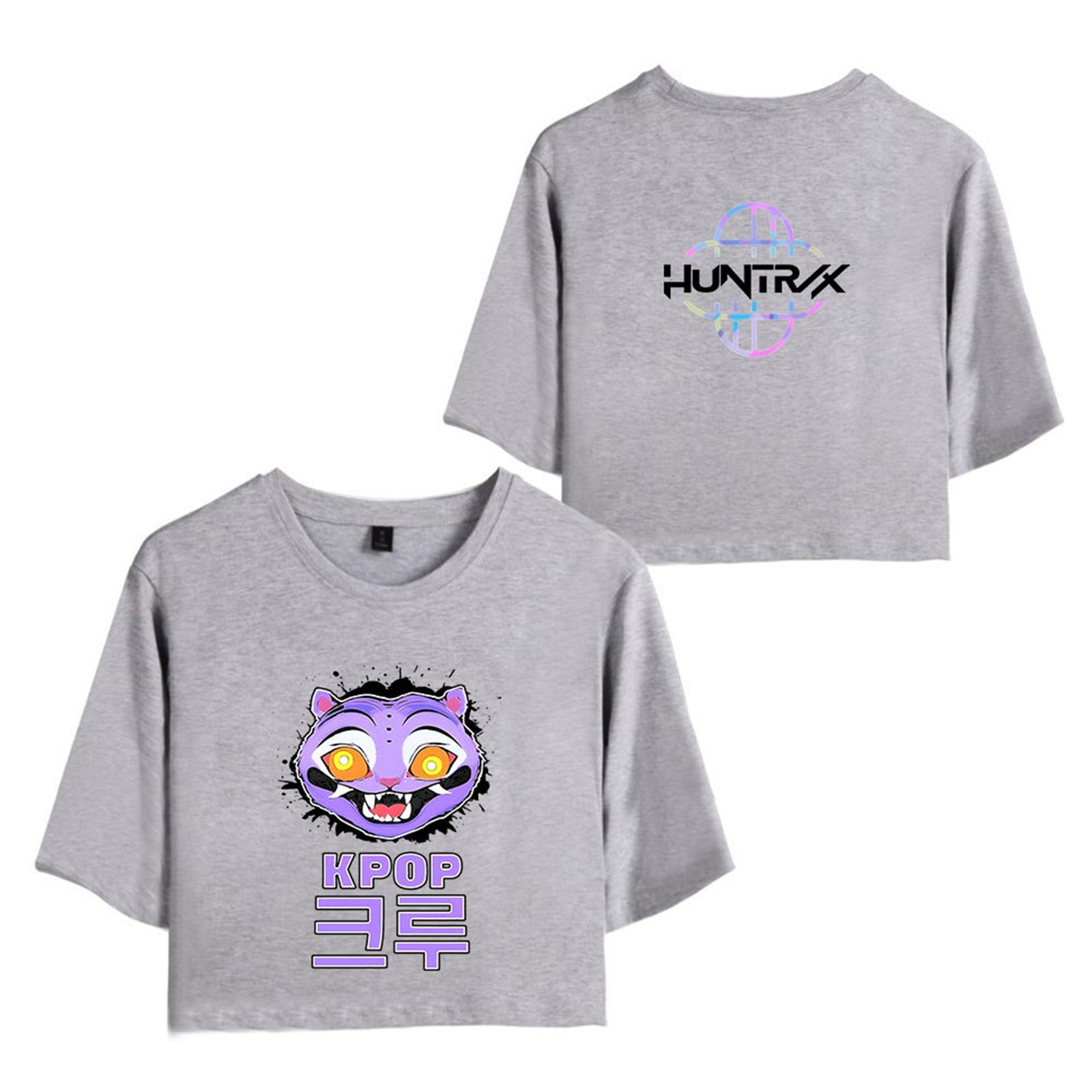 

Women s Summer Casual Navel-baring Short-sleeved T-shirt XXL