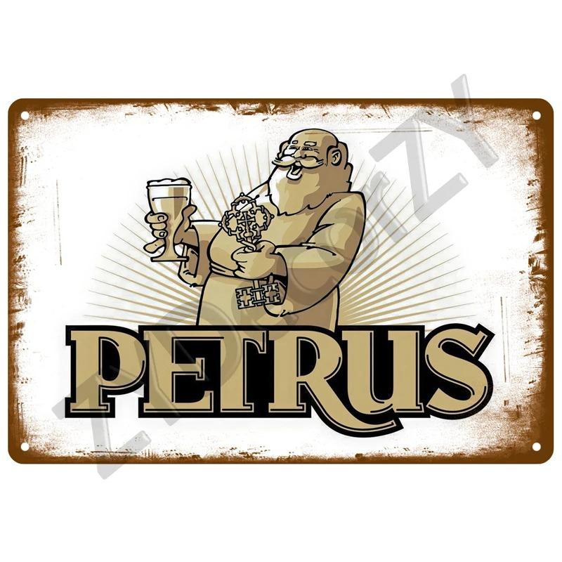 Beer Tin Retro Wall Plaque Art Club Pub Bar Poster Home Metal Sign Wall Decorations Vintage Cafe Mural Plate Brand Iron Painting