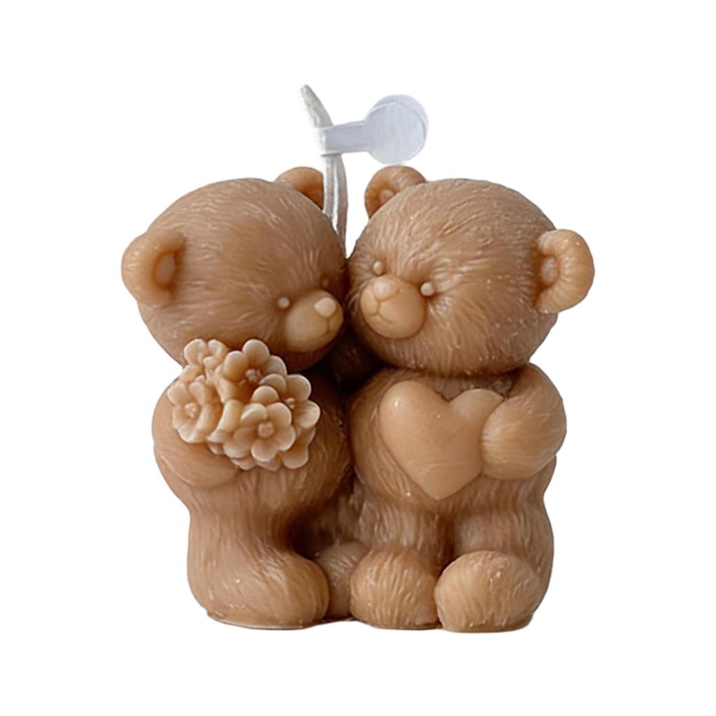 Cute Bear Shaped Scented Candles, INSstyle Creative Decorative Items, Perfect For  Wedding Decorations.