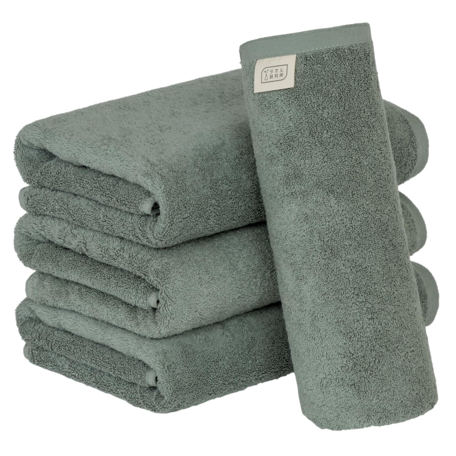 

Полотенце Лаборатория Ванна Пыльный Набор ЯпонияТехнологии [Объемный] #003 Полотенца, Зеленый, 4, Гостиничного Качества, Толстые, Пушистые, Высокая Воздухопроницаемость,