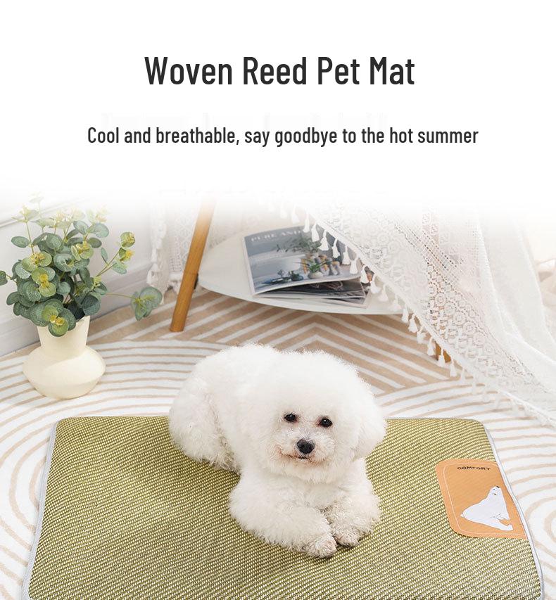 Pet Cooling Mat for Dogs & Cats - Summer Ice Sleep Pad