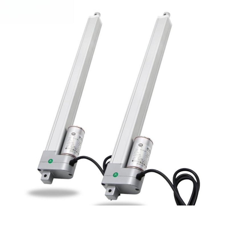 Micro Silent Electric Push Rod Aluminum Alloy DC Automatic Telescopic Rod Motor Electric Linear Actuator Motor