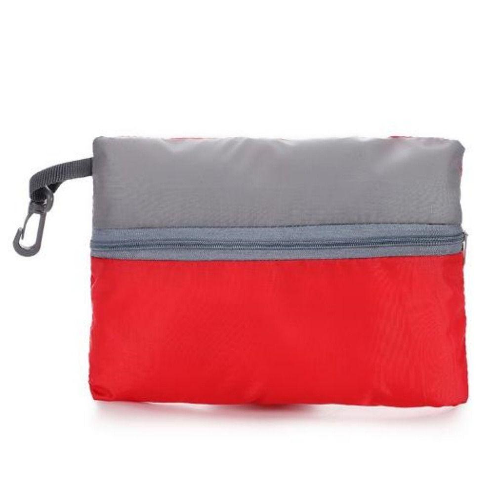 10 Colors Outdoor Waterproof Bag with Hook Zipper Camping Hiking Storage Bag Pocket Pouch