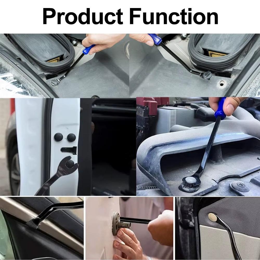 5 Stück/Set Kunststoff-Hebelwerkzeug Auto-Demontagewerkzeugsatz für Verkleidungen, Innenraum-Clips und Installation der zentralen Navigationssteuerung