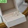 Ashiqi 925 Sterling Silver Natural Freshwater Double Pearl Ring Fashion Jewelry For Women Gift