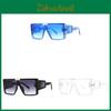 Fashion Oversized Square Sunglasses With Uv400 Protection For Outdoor Activities And Parties