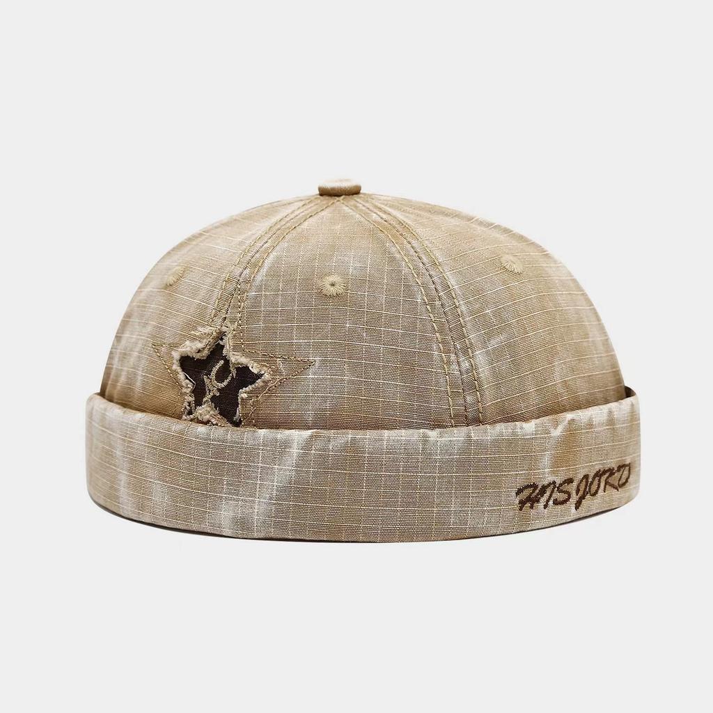 1pc Fashionable Brim Hat,Street Casual Landlord Hat,Simple Hip-Hop Melon Rind Hat,Comfortable and Versatile Hat for Daily Wear