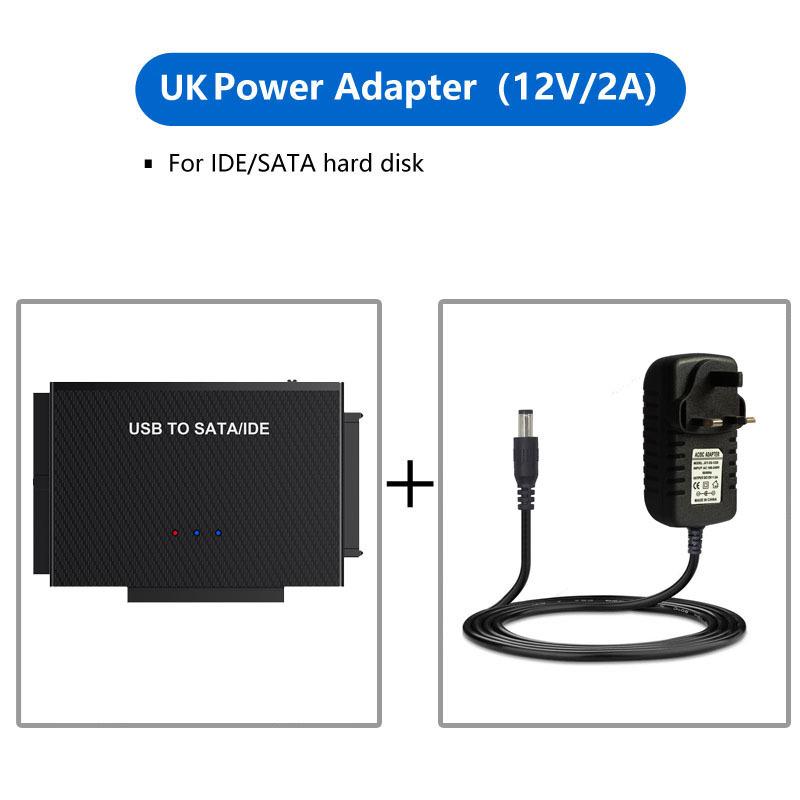 Kabel Adaptera Dysku Twardego USB 3.1 do SATA/IDE Typu C dla dysków 2,5/3,5 cala