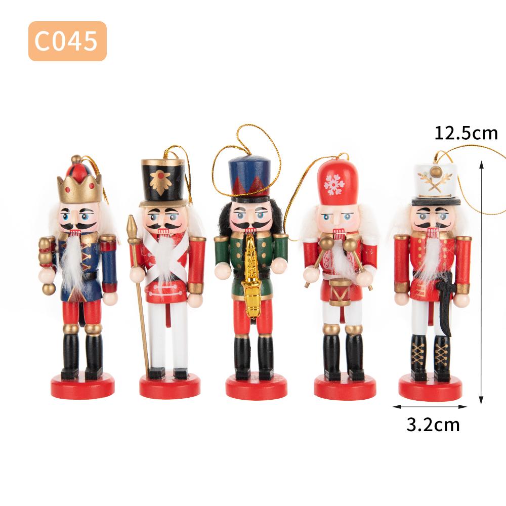 Classic Band Nutcracker Ornament Set