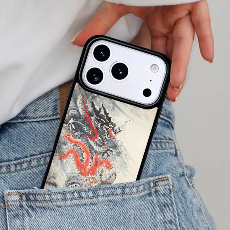Legendary Chinese Dragon Phone Case for iPhone 17ProMax 12 13 14 15 16e 17 Pro Max Plus Air Cover