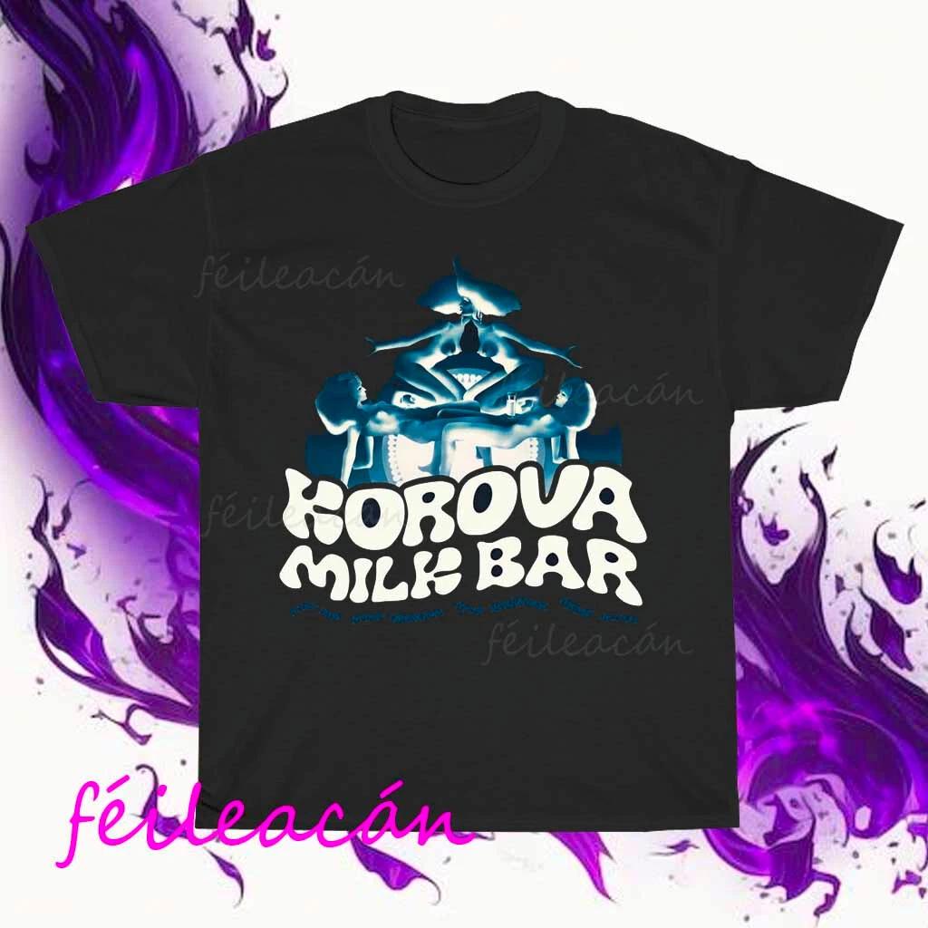 Brand New Korova Milk Bar A Clockwork Activ American T-Shirt Funny Size S to 5XL M