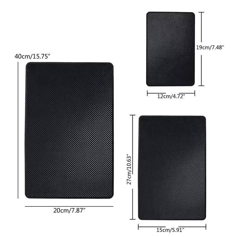 Auto Armaturenbrett Klebrige Rutschfeste PVC Silikon Matte Multifunktionale Universelle Handy Schlüssel Aufbewahrungsmatten Auto Innenzubehör