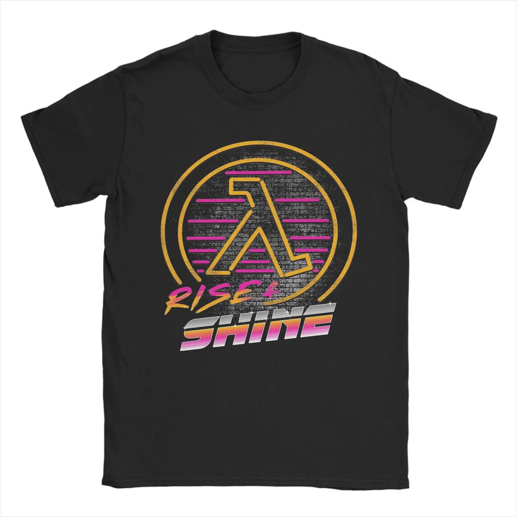 Half Life Video Games T-Shirts Men Women Creative Cotton Tee Shirt O Neck Short Sleeve T Shirt Clothing