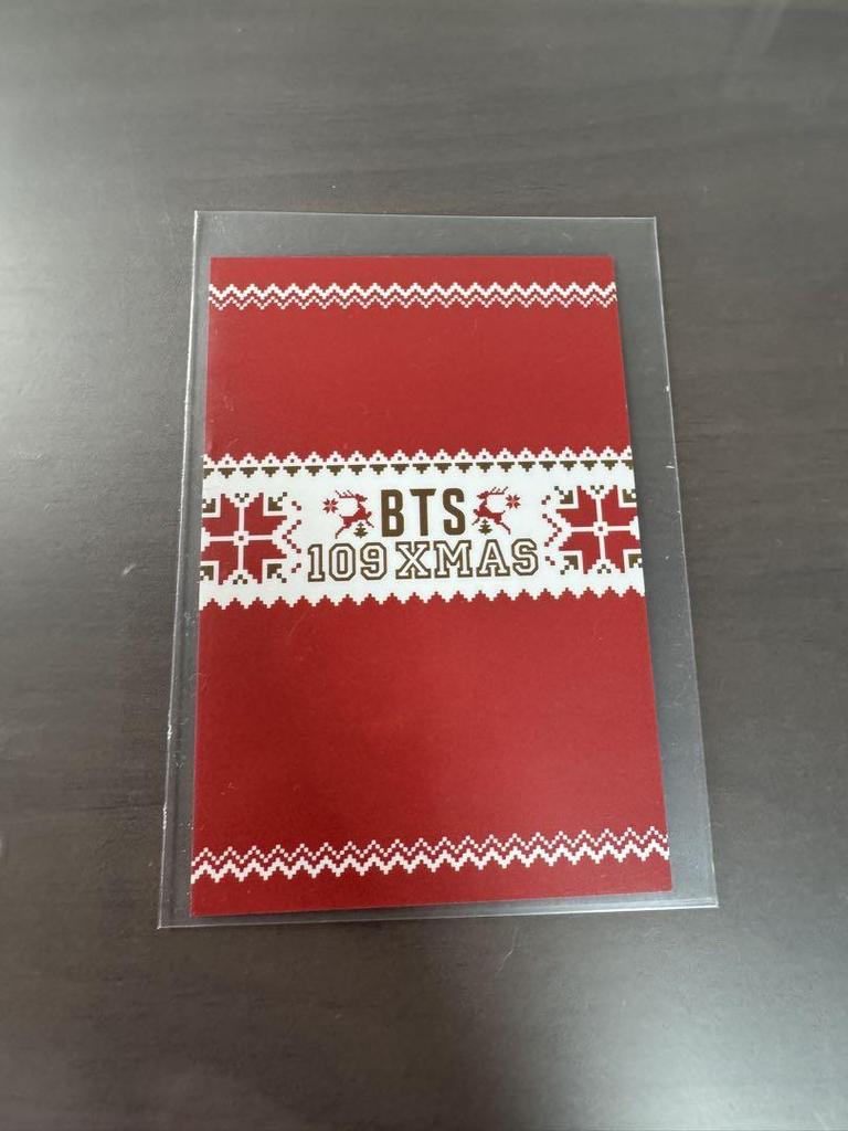 [USED] BTS 109 Christmas V Trading Card
