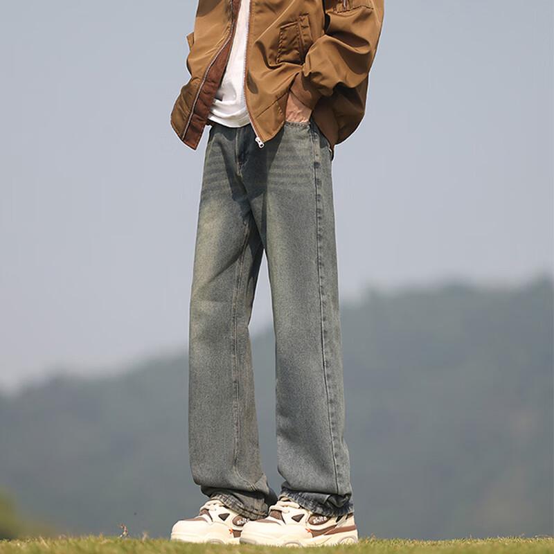 Jeanswest Men's Outdoor Straight-Fit Denim Jeans