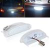 For Renault Clio MK2 1998-2005 For Twingo 1 1993-2007 1/2Pcs Car Styling LED License Number Plate Light OEM#:7700410754