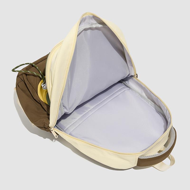 Contrast Color Schoolbag Lightweight Travel Backpack Large Capacity Backpack