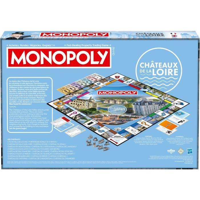 Monopoly chateaux de la loire - jeu de société - winning moves