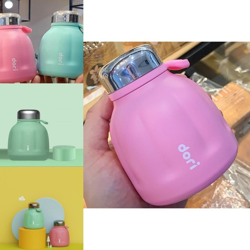 Creative Cartoon Pumpkin Stainless Steel Vacuum Insulated Thermos Cup 250ml For Youth