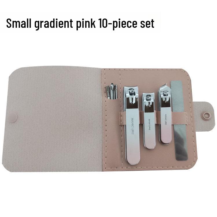 Nagelknipser-Set: Komplettes Maniküre- & Pediküre-Werkzeugset mit schräger Zange