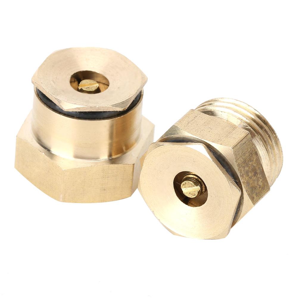 2 Stück G1/2 DN15 Zentrifugal Messing Verstellbare Sprühdüse Gartenbewässerung Mikroregner