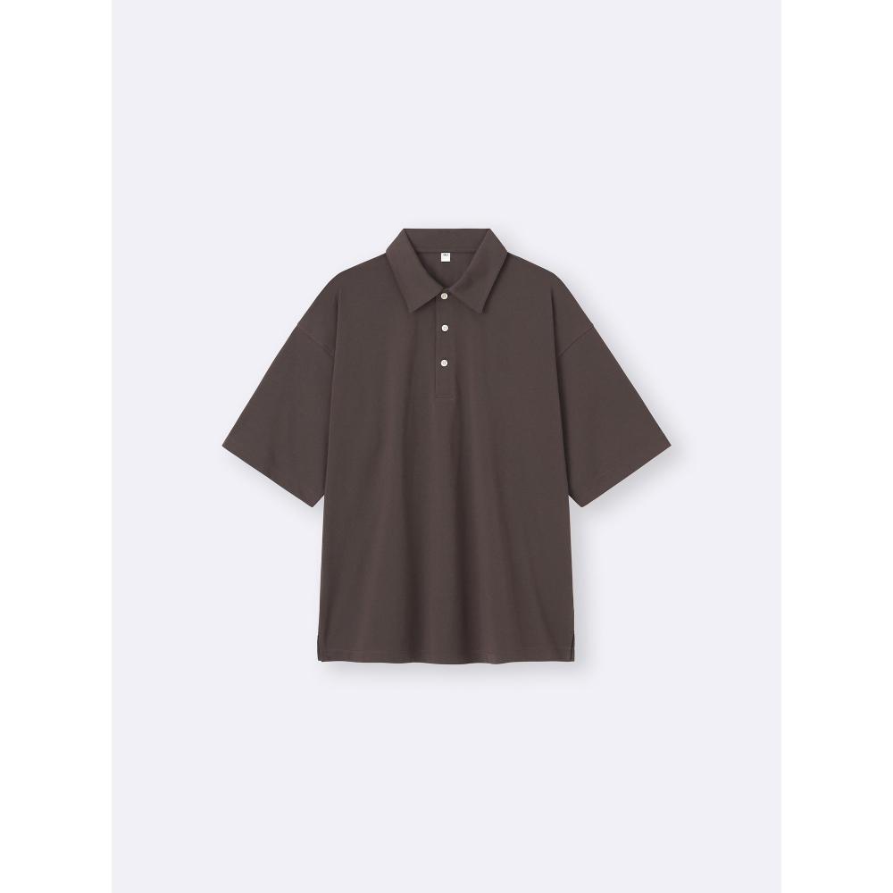 GU by Uniqlo Dry Boxy Polo  5 Minute Sleeve 