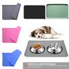 48*30*2cm Silicone Pet Mat Anti-spill Dog And Cat Feeding Mat