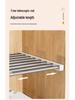 Multi-Layer Divider Cabinet & Telescopic Shoe Rack with Stainless Steel Sink Shelf