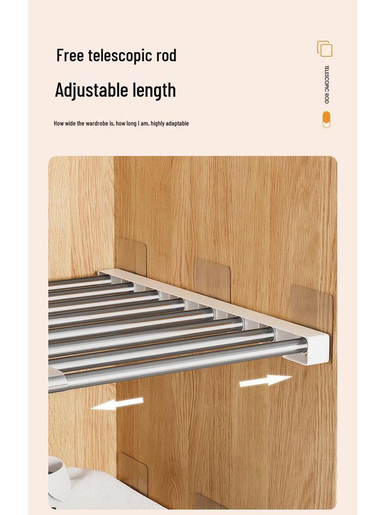 Multi-Layer Divider Cabinet & Telescopic Shoe Rack with Stainless Steel Sink Shelf