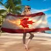 Canada Day Celebration Beach Towel, Quick-drying, Easy To Care For, Suitable for Both Fitness and Beach Vacations,Sports Essential