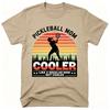 Pickleball Mom Cooler TShirt Vintage Sunset Sport Graphic Tee Casual Short Sleeve Shirt for Unisex Gift Streetwear Player Lover