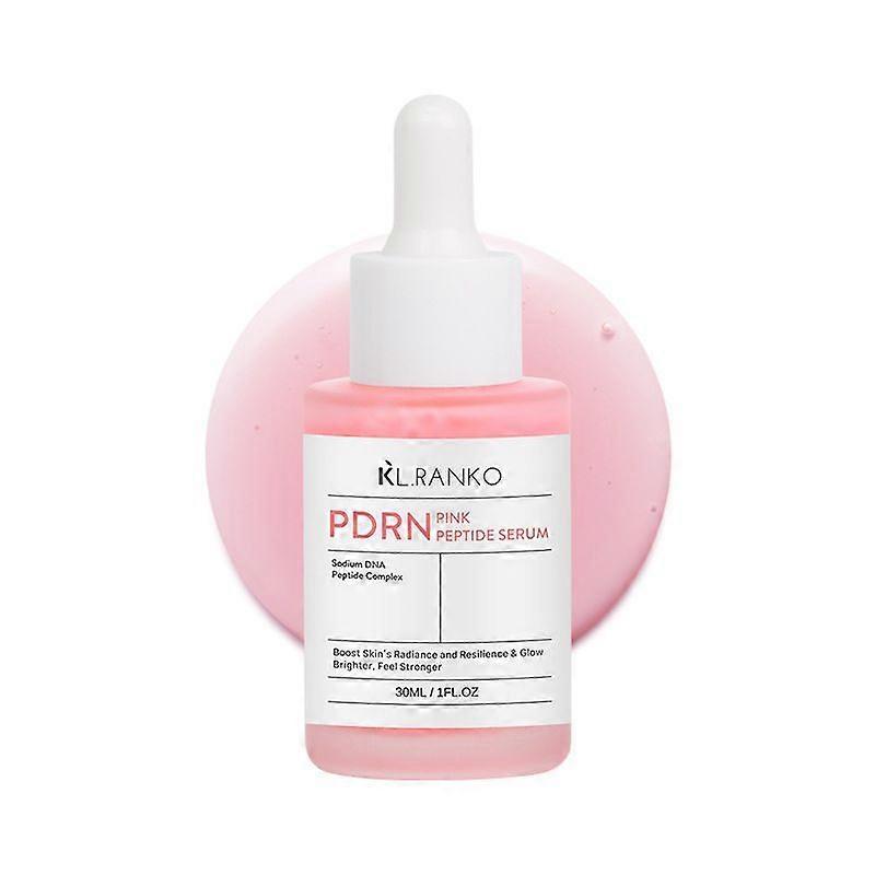 Siero Rosa Peptidico PDRN, Siero Rosa Luminoso, Peptide, Niacinamide, Idratante & Nutriente & Rassodante, Tono della Pelle Non Uniforme, 30ML