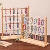 Storage Shelf Jewelry Display Stand Vintage Bracelet Frame Wooden Storage Rack  Accessories Storage