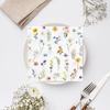 In-Stock Multicolor Floral Disposable Party Napkins