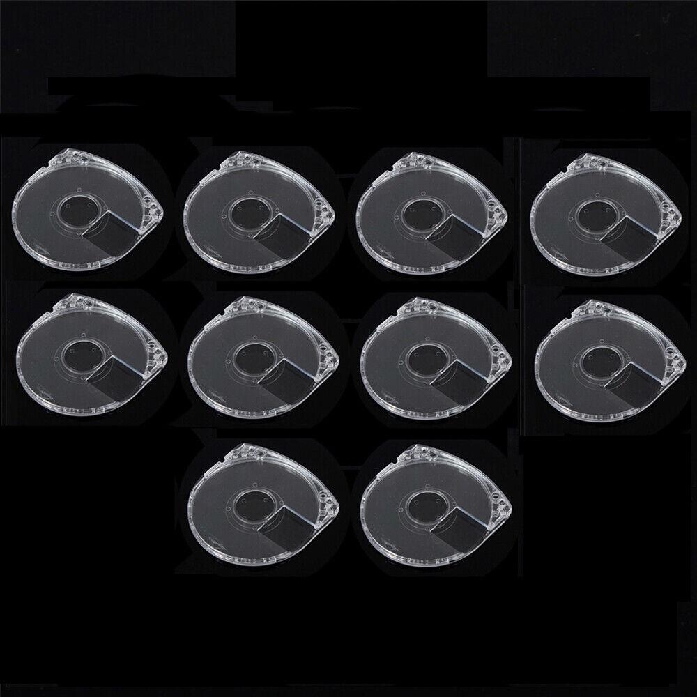 10PCS Anti-Dust Transparent Case Shell For Sony PSP 1000/2000/3000 UMD Game Disc