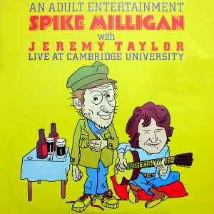 

LP Record SPIKE MILLIGAN, JEREMY TAYLOR - An Adult Entertainment Spike Millig SRLD3001 Spark 1974 UK Blues Used