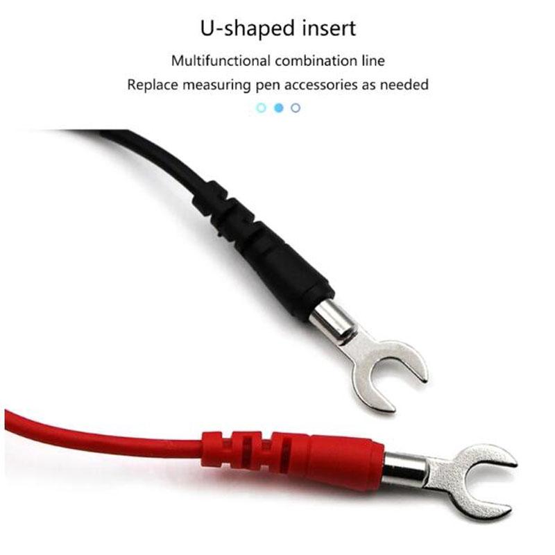 Silicone wire Universal Probe Test Leads Pin for Digital Multimeter Needle Tip Multi Meter Tester Probe
