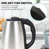 2L Elektrischer Wasserkocher aus lebensmittelechtem Edelstahl, Schnell kochender Warmwasserbereiter, Mehrzweck-Teekanne für Kaffee, Getränke, Täglichen Gebrauch