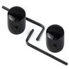 Pack of 4 Round Shape Metal Guitar Knobs Metal Guitar Accessories Perfect for Electric Guitar and Bass Volume Control