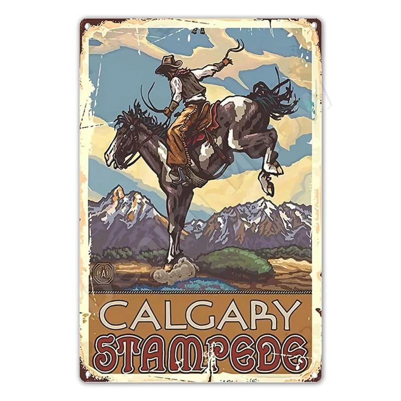 West Cowboy Tin Sign, I'm Your Huckleberry Vintage Metal Sign, Wall Art Poster, Dominic Sign for Bar, Garage, Cafe, Decor