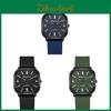 Vintage Style Quartz Watch With Silicone Band For Men And Women