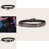 European And American Fashion Water Diamond Buckle Wide Waist Belt For Women With Ins Style Decorative Punk Jeans Belt