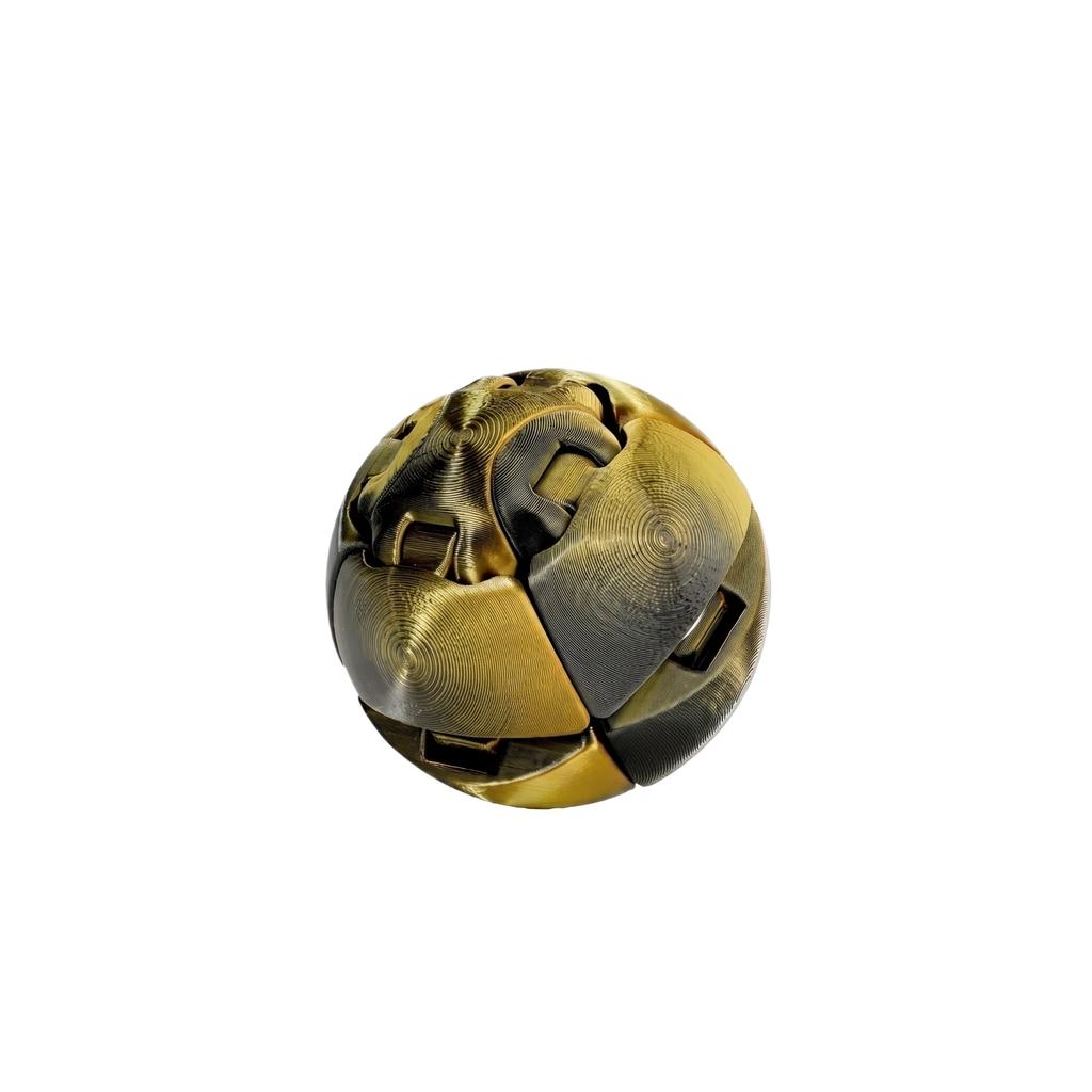 Puzzle Gear Ball Rotating Sphere Stress Relief Toy Durable Plastic Construction for Hand Exercise and Focus Enhancement Suitable for All Ages